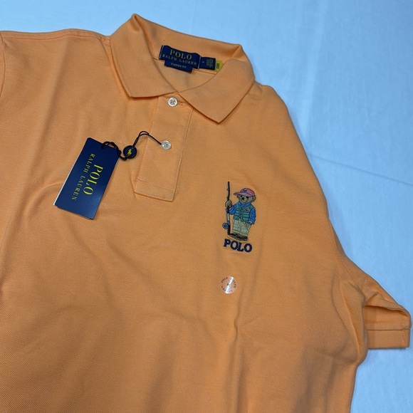 Ralph Lauren Classic Fit Polo Bear Mesh Polo Shirt 100% cotton made in Vietnam. - Picture 16 of 16